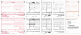 IRS Approved W-2, 4-part Laser Set Tax Form - $21.50+