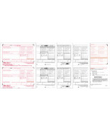 IRS Approved W-2, 8-part Laser Form Set - $43.74 CAD+
