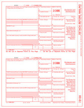 IRS Approved 1099-DIV Laser Federal Copy A - $14.50+