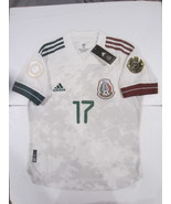 Sebastian Cordova Mexico Olympics Qualifying Match Away Soccer Jersey 20... - £80.12 GBP