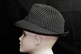 Fedora Ladies Pinstripe 100% Polyester Hat  - £10.31 GBP
