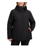 Roxy Womens Jacket Black Snow Billie Pockets Hood Water Wind Resistant - $1,653.23 MXN