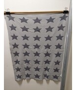 Koala Baby Stars Reversible Gray White Knitted Baby Blanket - $108.22 CAD