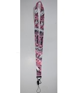 Sanrio Hello Kitty Pink Lanyard Keychain Neck Strap - £4.75 GBP