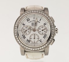 Carl F. Bucherer Patravi Chronodate Women&#39;s Automatic Watch w/ Diamond B... - $7,163.32