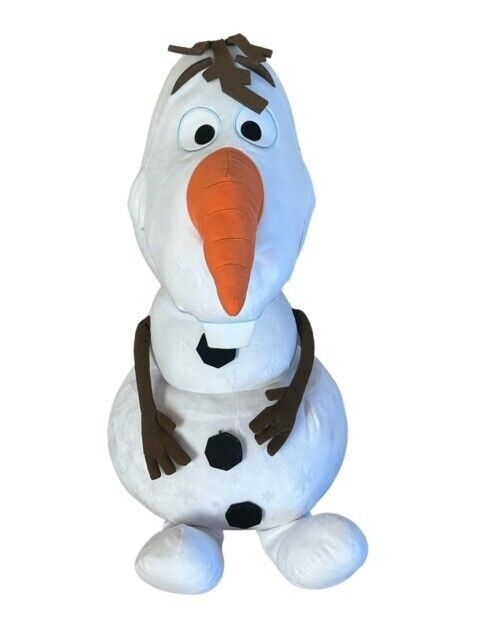 Primary image for Walt Disney Plush Stuffed Animal vtg Olaf Frozen 3 FEET 3' FOOT Snowman Store