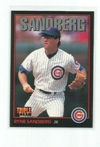 Ryne Sandberg (Chicago Cubs) 1993 Donruss Triple Play Card #10 - £2.34 GBP