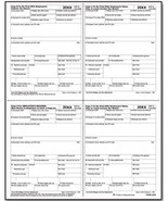 IRS Approved W-2 4-up Condensed Laser Employee Tax Form - $25.29 CAD+