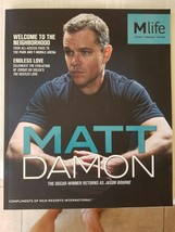 MATT DAMON , The Beatles&#39; LOVE on MLife Las Vegas Magazine Summer 2016 - £7.95 GBP