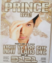 Prince Live at The Rio 3121 New Year&#39;s Eve Promo Card - £3.89 GBP