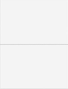 Two Up Blank Tax Form with W2 Backer - $11.00+
