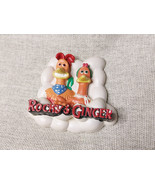 Vtg Chicken Run; Rocky &amp; Ginger; Aardman Animations Fridge Magnet - $16.82