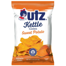 Utz Kettle Classics Sweet Potato Chips,  7.5 oz. Sharing Size Bags - £23.26 GBP+