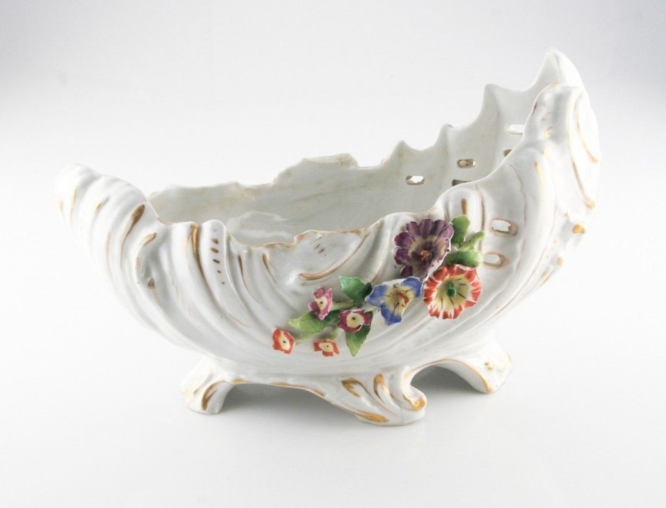 Vintage German Porcelain Floral Bowl Marked Inch Germany Inch With Von-
show ... Item image 2