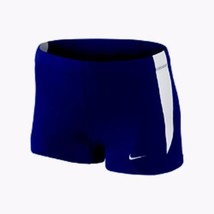 Nike TEMPO Women&#39;s Running Shorts Sz XL TEMPO BOY NAVY BLUE Design - $24.99