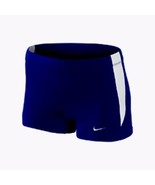 Nike TEMPO Women&#39;s Running Shorts Sz XL TEMPO BOY NAVY BLUE Design - $474.98 MXN