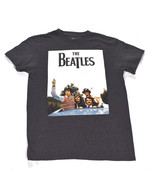 The Beatles Apple Corps Graphics Print Picture Heather Gray Tee Shir Size M - $373.00 MXN