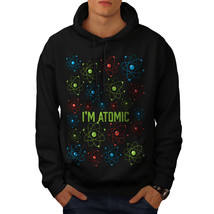 Wellcoda I&#39;m Atomic Style Mens Hoodie, Science Casual Hooded Sweatshirt - £25.39 GBP+