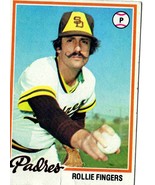 Topp&#39;s Baseball Card -Rollie Fingers San Diego Padres (Baseball Card) 19... - £3.88 GBP