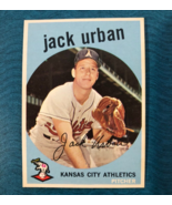 1959 TOPPS BASEBALL CARD JACK URBAN #18 (NM) - $18.33 CAD