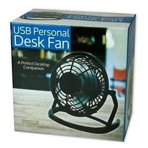 USB Mini Desk Fan - 5-Inch Adjustable Personal Cooling Solution - $29.95