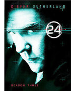 NEW 24 - Season 3 (DVD, 2004, 7-Disc Set) Widescreen Kiefer Sutherland-S... - $12.95