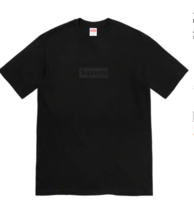 NEW Supreme Tonal Box Logo Tee Size Small in Black 100% Authentic IN HAND!! - £157.14 GBP