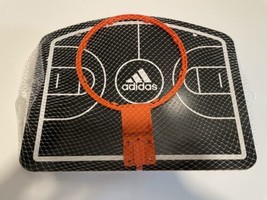 Adidas Mini Basketball Court Ball/Hoop Game Slam Dunk Sport Toy Over Door Mount - £12.17 GBP