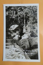 Antique Postcard RPPC Caves at Broken Rocks Port Austin, Michigan Real P... - £7.98 GBP