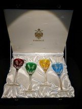 Faberge Wine Glasses Set of 4 in original presentation case - $1,839.94 CAD