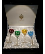 Faberge Wine Glasses Set of 4 in original presentation case - $1,350.00