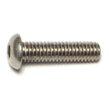 5/16&quot;-18 x 1-1/4&quot; 18-8 Stainless Button Head Socket Cap Screws (10 pcs.) - $12.94