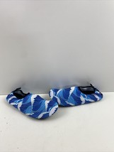 Meting 520 Blue Wave Quick Dry Slip on Aqua Socks Barefoot Water Shoes Men 42/43 - £9.35 GBP