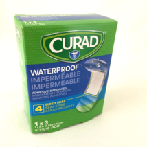 Medline CURAD 1 x 3 Waterproof Clear Adhesive Bandages Seal 4 Sides 100 ... - $0.93