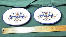 Small Dipping Plate Maioliche Biuagpia Dip. A Itano from Dervta Italy ~6&quot; wide - £14.47 GBP