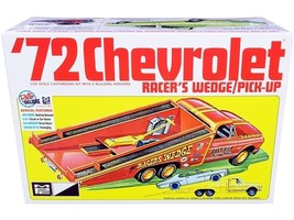 Skill 2 Model Kit 1972 Chevrolet Pickup Truck Racer&#39;s Wedge 2-in-1 Kit 1/25 Sca - £42.23 GBP