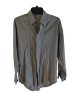 Versace Mens Dress Gray Shirt-Versace Classic V2-Size 15.5/39-Authentic ... - $52.46