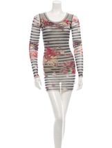 Jean Paul Gaultier Soleil Graphic Print Dress sz XS - $135.00