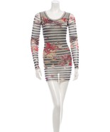 Jean Paul Gaultier Soleil Graphic Print Dress sz XS - £107.52 GBP