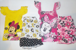Disney Minnie Mouse Girls Skirts and Shirt Outfits 2 Choices Various Siz... - £10.99 GBP
