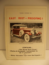 YOUR GUIDE TO EASY RUST PROOFING BY HANK EWERT 5TH PRINTING 2ND ED - $22.48