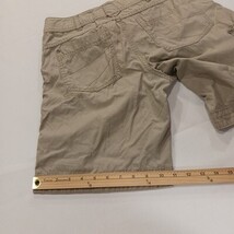 Cabelas Casuals Women's Brown Cargo Utility Cotton Shorts Hiking Size 4 (30×9.5) image 9