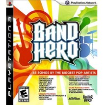 New Sealed Sony PS3 Band Hero Video Game no-guitar playstation-3 Taylor Swift - £10.36 GBP