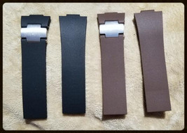 25mm Silicone Rubber Watch Strap Band fit for ulysse nardin - £80.14 GBP