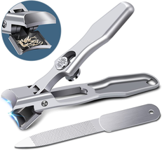 Nail Clippers for Men Thick Nails - Professional Extra Large Heavy Duty Toe Nail - £13.65 GBP