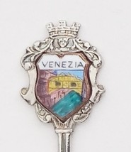 Collector Souvenir Fork Italy Venice Venezia Grand Canal Porcelain Emblem - £7.98 GBP