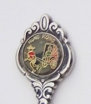 Collector Souvenir Spoon China Hong Kong Rickshaw Emblem - £7.84 GBP