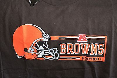 NFL Cleveland Browns Mens Critical Victory VII Short Sleeve Tee, Classic Brown, - $12.16