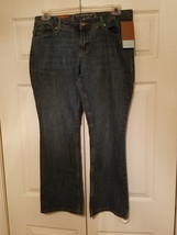 Kohl&#39;s Sonoma Denim Modern Fit Low Rise Size 14P Bootcut Jeans (NEW) - £21.01 GBP