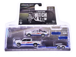 2023 Chevrolet Silverado 1500 Pickup Truck White and 1989 Chevrolet S-10... - £30.95 GBP